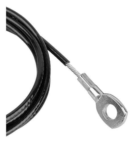 Fitness Steel Cable Heavy Duty Steel Wire Sin Bola Negra 2m