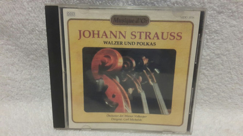 Cd. Valses Y Polkas De Strauss. 