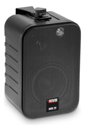 Caixa Som 4 Polegadas 50w Rms Novik Neo Nvk25 Preta