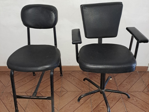 Sillas De Peluquería Barbería O Estilista (Usado)