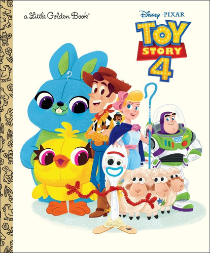 Libro Versión En Inglés- Toy Story 4, Little Golden