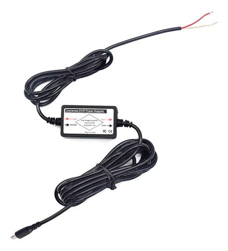 Cable Micro Usb Cc De 12 V A 5 V, Cargador De Cmara De Salpi