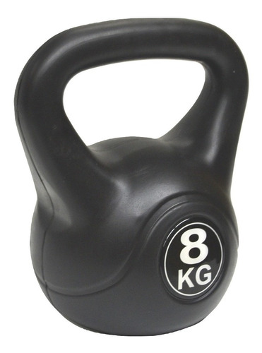 Pesa Rusa Gmp Recubierta En Pvc 8kg Kettlebell