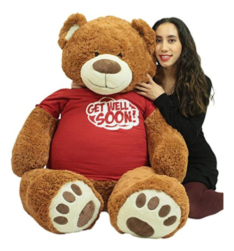 Big Plush Oso De Peluche Gigante Con Camiseta Get