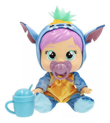 Muñeca Cry Babies Loving Care Disney 26cm Stitch