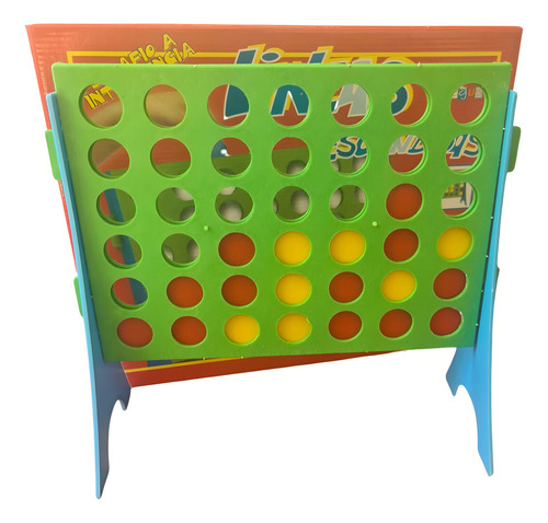 Juego De Mesa Estrategia Lineas Escondidas Grande 4 En Linea