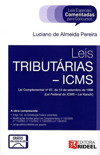 Leis Tributárias Icms 