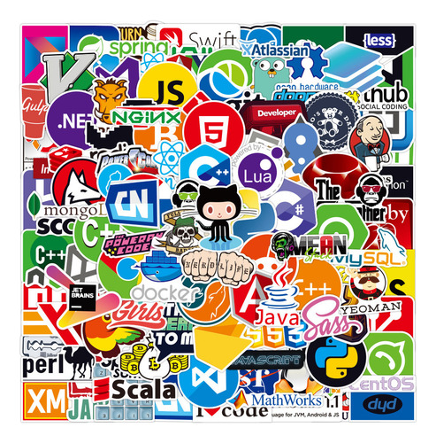 - Pegatinas Divertidas De Programación Geek Java For Niños C