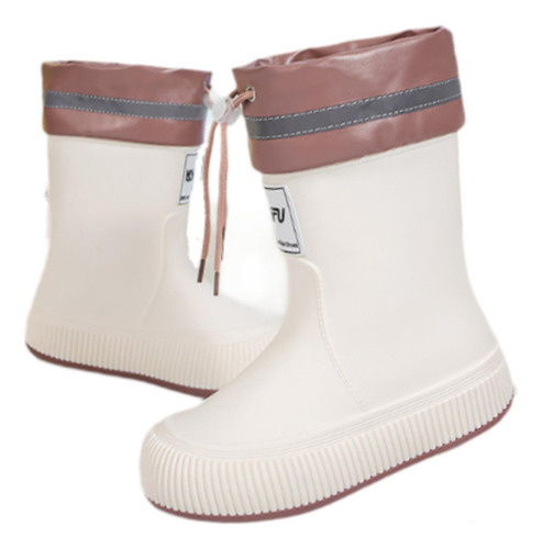 Cw Botas De Lluvia Botas De Agua Ligeras, Resistentes Y