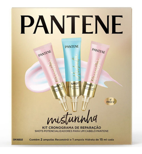 Kit 3 Ampolas Misturinha Pantene 15ml