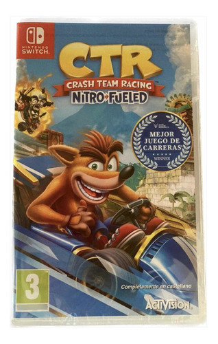 Crash Ctr Team Racing Nitro Fueled Nintendo Switch Carritos
