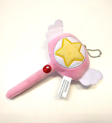 Peluche Llavero Card Captor Sakura Báculo Anime 