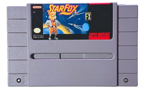 Starfox Snes Solo Cartucho Cuidado