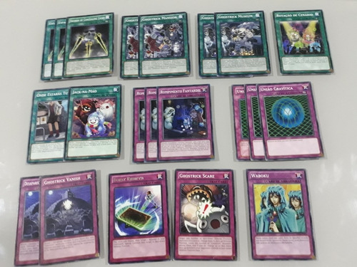 Deck Ghostrick Yugioh (Usado)