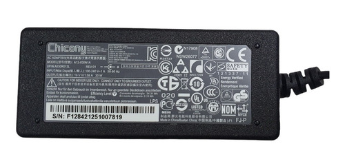 Cargador Original Chicony 19v 1.58a Plug 1.7mm X 4.8mm