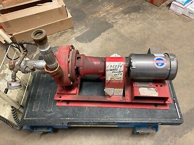 Bell & Gossett Pump 1510 1.25ac 6.625 6gpm 48ft 3/4hp 17 Vvm