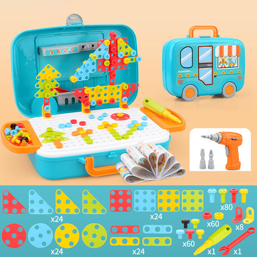 Juego De Taladro De Mosaico, Kits De Construcción De