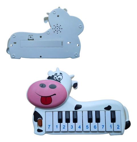 Piano Organo Teclado Musical Infantil  Forma Animales Bolsa