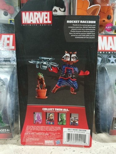 Rocket Raccoon Marvel Infinite Series (Usado)