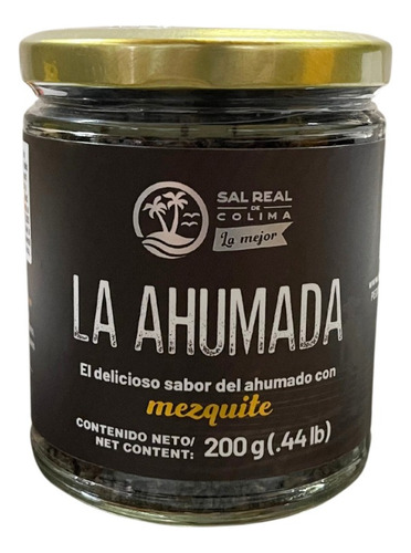 Sal Real De Colima Ahumada En Mezquite 200g