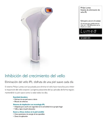 Philips lumea tipos sale