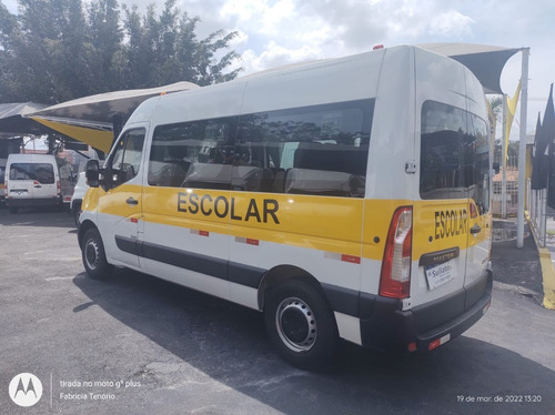 Imagem 2 de 14 de Renault Master L2h2 Escolar 20 Lugares 2016/2017 Completa