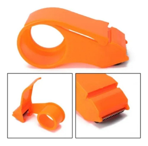 Imagen 6 de 8 de Dispensador De Cinta De Embalaje Cortador De Scotch Plastico