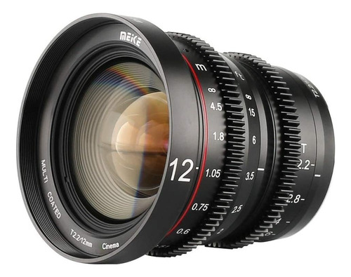 Lente Meke 12 Mm T2.2 Para M4/3  Olympus Y Panasonic Lumix