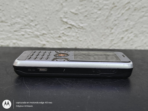 Celular Sony Ericsson W610 Retro Telcel Funciona Con Detalle Gris (Usado)