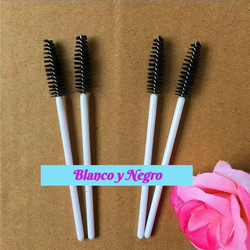 Imagen 2 de 6 de Cepillos Extensiónpestañas Cejas Microblading 25- 50-100 Und