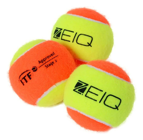 Kit 3 Bolinhas Bola De Beach Tennis Zeiq Itf Qualidade