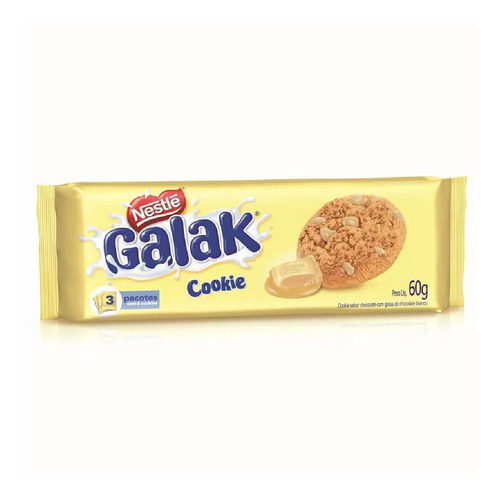 Biscoito Cookies Galak Nestlé 60 Grs