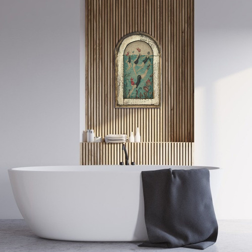 R Swimming Wall Art: Adornos Decorativos Para Baño