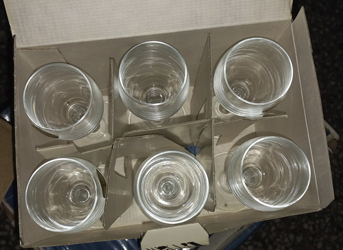 Imagen 2 de 2 de Set De Copas Vasos Licor Carmen 60ml X 6 Piezas