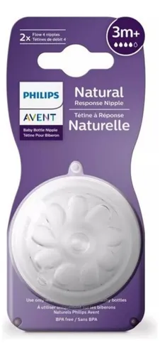 Tetinas Philips AVENT Flujo Medio Natural 2.0