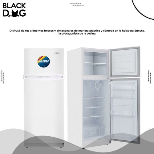 Imagen 3 de 3 de Refrigerador Enxuta Renx24280fhw Gtia Oficial + Smartwatch