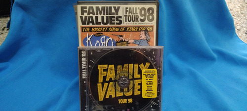 Family Values '98. Varios Artistas. Usado. 1cd/1dvd