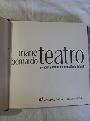 Teatro Creación Y Técnica Espectáculo Infantil Mane Bernardo