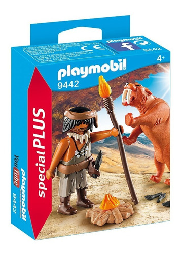 Playmobil 9442 Homem Das Cavernas Special Plus Geobra