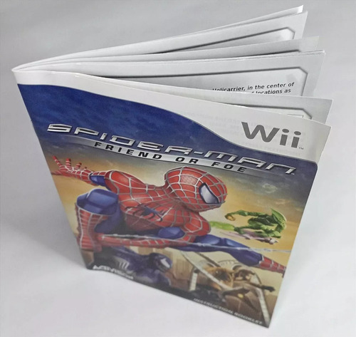 Spider-man: Friend Or Foe Nintendo Wii Retromx (Usado)