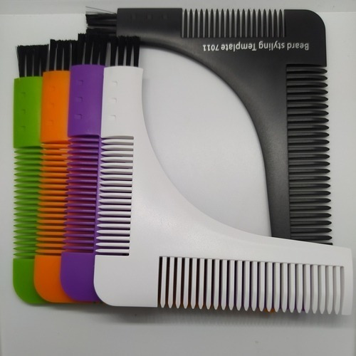 Imagen 2 de 4 de Peine Delineador Para Barbas (shaving Template)
