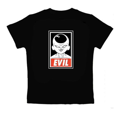 Remera Dragon Ball Z, Evil Freezer. Anime. Manga