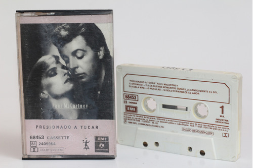Cassette Paul Mccartney Presionado Tocar Press To Play 1986