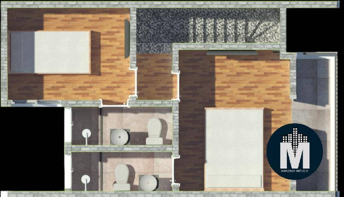 Imagem 5 de 8 de Casas Geminadas Jd. Oriental Com 2 Suítes E 2 Vagas De Garagem - Osasco! - Lm410