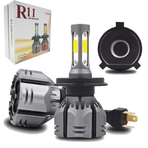 Kit Luces Ampolleta Led Auto H4 28000lm 220w R11