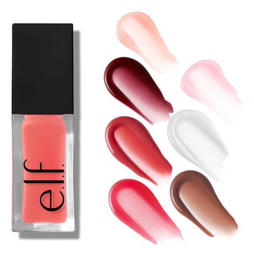 E.l.f. Glow Reviver Lip Oil Labial De Aceite Ultra Brillante Acabado Brillantes Color Pink Quartz