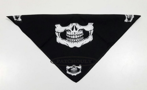 Imagen 8 de 8 de Bandana Pañuelo Skull Calavera 100%algodón Unisex Original