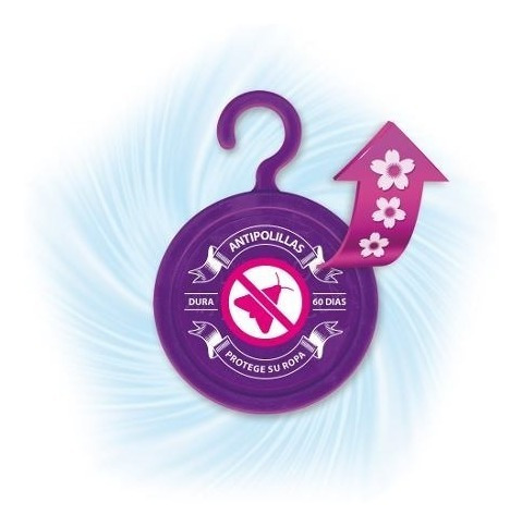 Imagen 3 de 3 de Discos Antipolilla Lavanda Iberia 3un Protege Ropa Perfuma