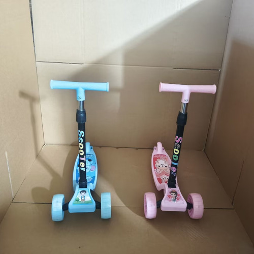 Scooter Monopatín De Pie Plegable Para Niños 2-10 Años.