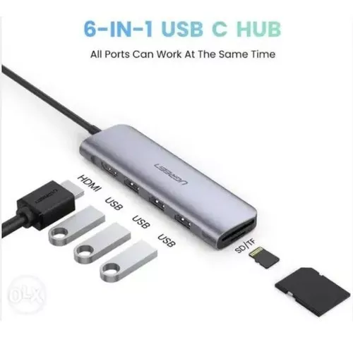 Hub USB-C UGREEN 6 Puertos